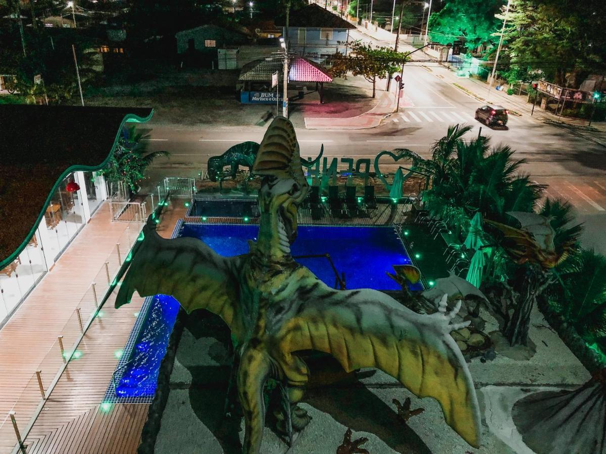 Hotel Recanto Dos Dinossauros Penha  Exteriör bild