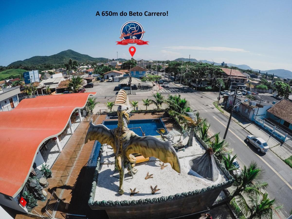 Hotel Recanto Dos Dinossauros Penha  Exteriör bild