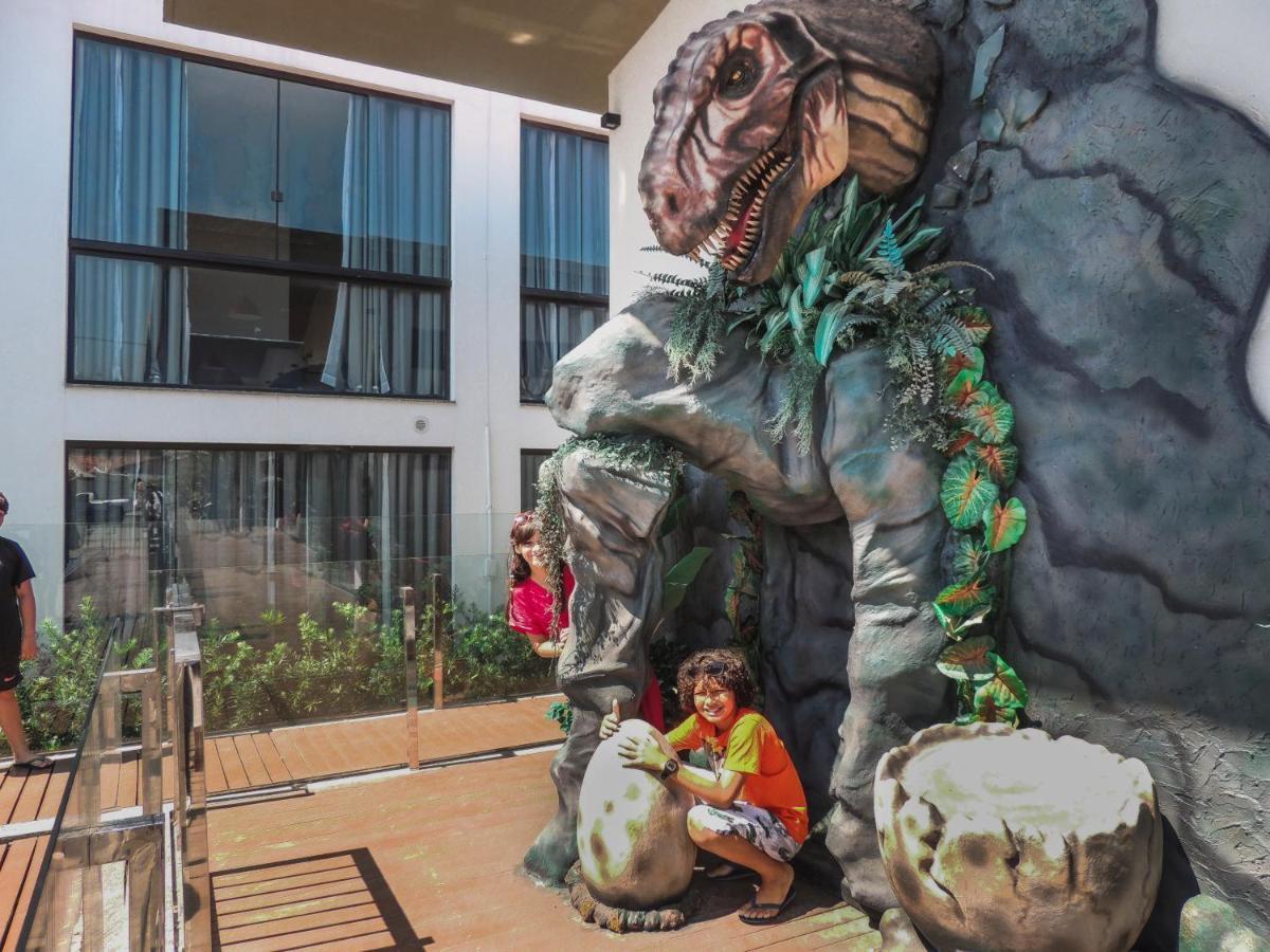 Hotel Recanto Dos Dinossauros Penha  Exteriör bild