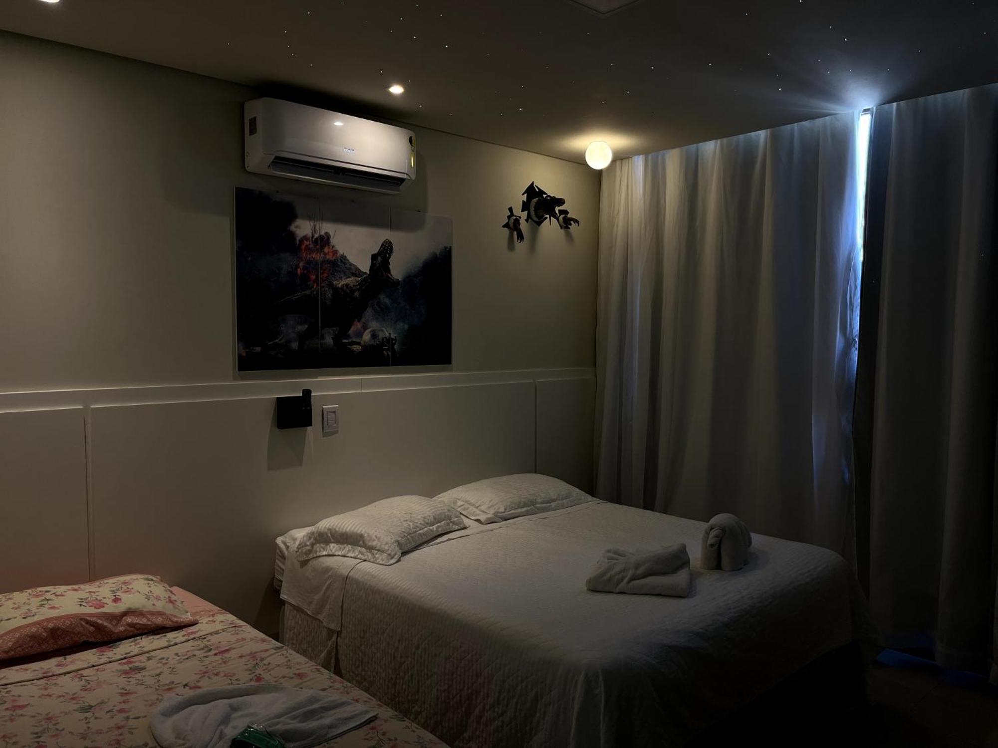 Hotel Recanto Dos Dinossauros Penha  Exteriör bild