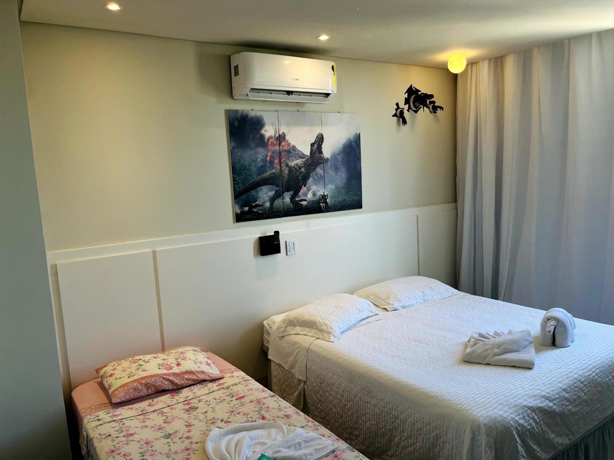 Hotel Recanto Dos Dinossauros Penha  Exteriör bild