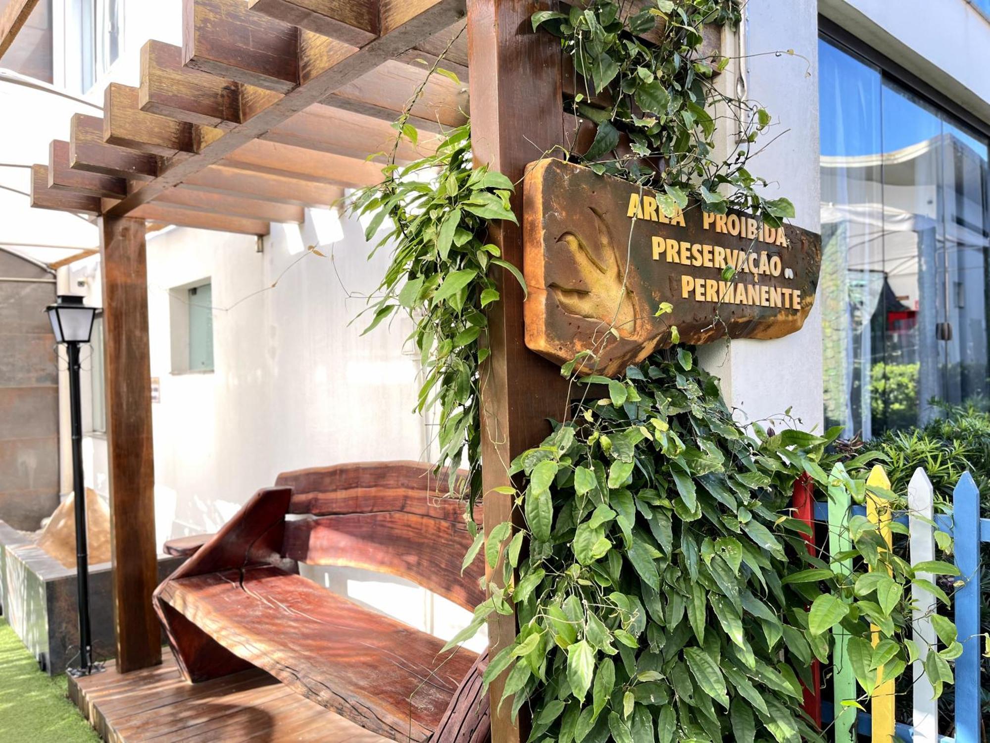 Hotel Recanto Dos Dinossauros Penha  Exteriör bild