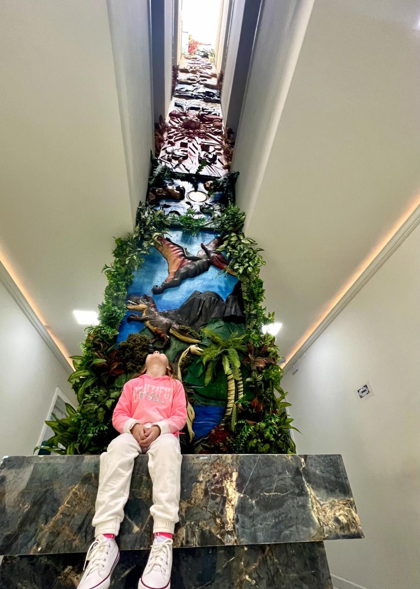 Hotel Recanto Dos Dinossauros Penha  Exteriör bild