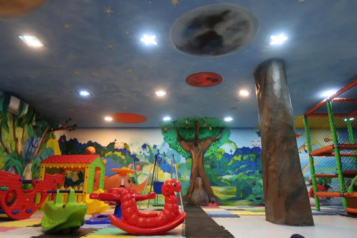 Hotel Recanto Dos Dinossauros Penha  Exteriör bild