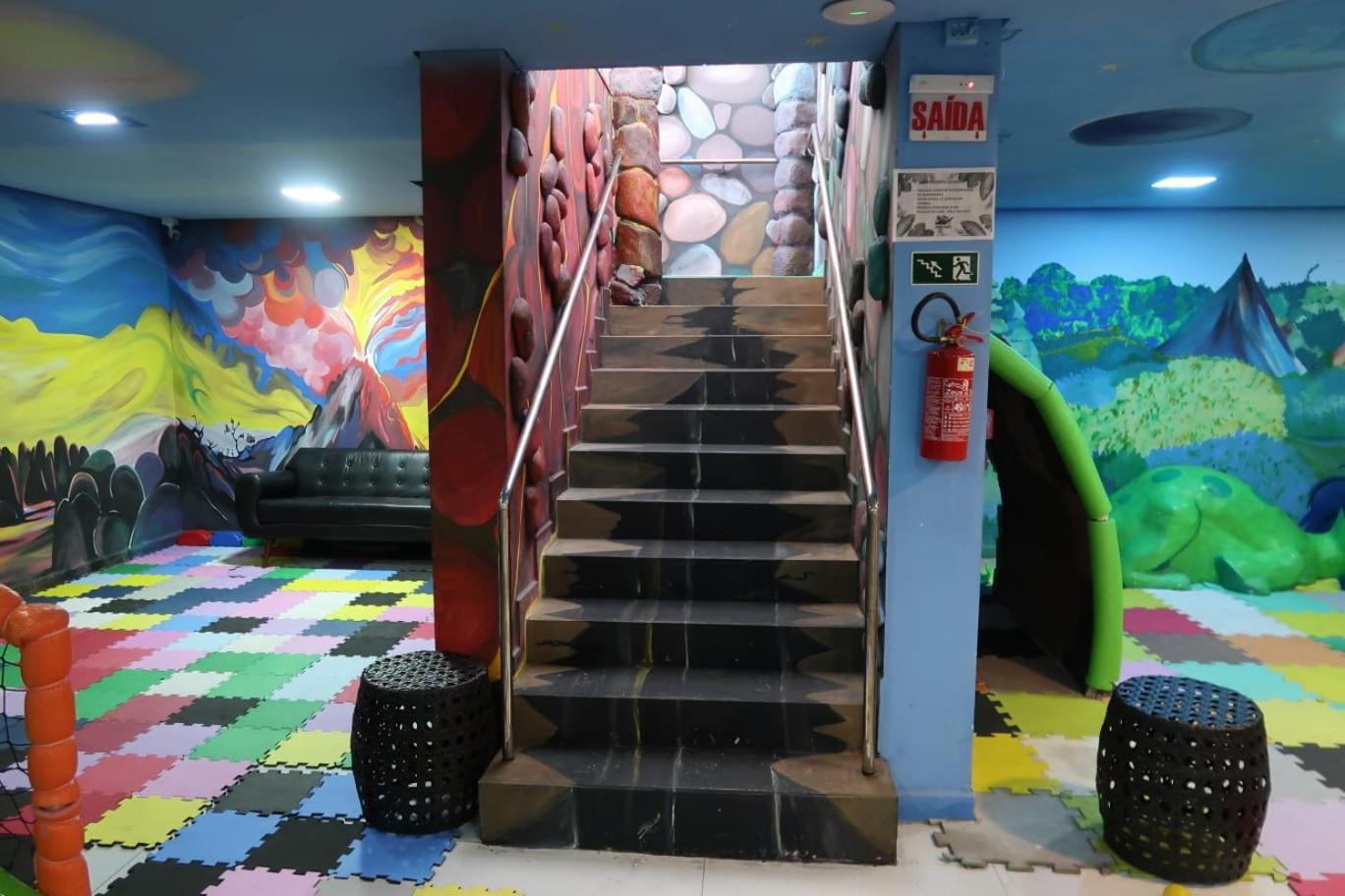 Hotel Recanto Dos Dinossauros Penha  Exteriör bild