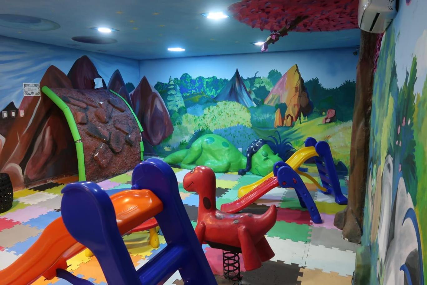 Hotel Recanto Dos Dinossauros Penha  Exteriör bild