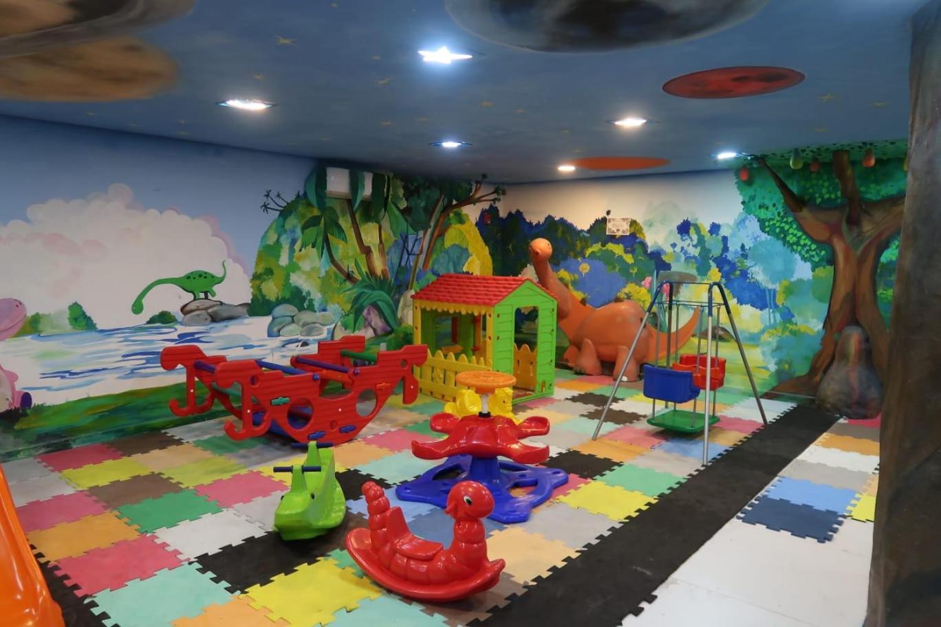 Hotel Recanto Dos Dinossauros Penha  Exteriör bild