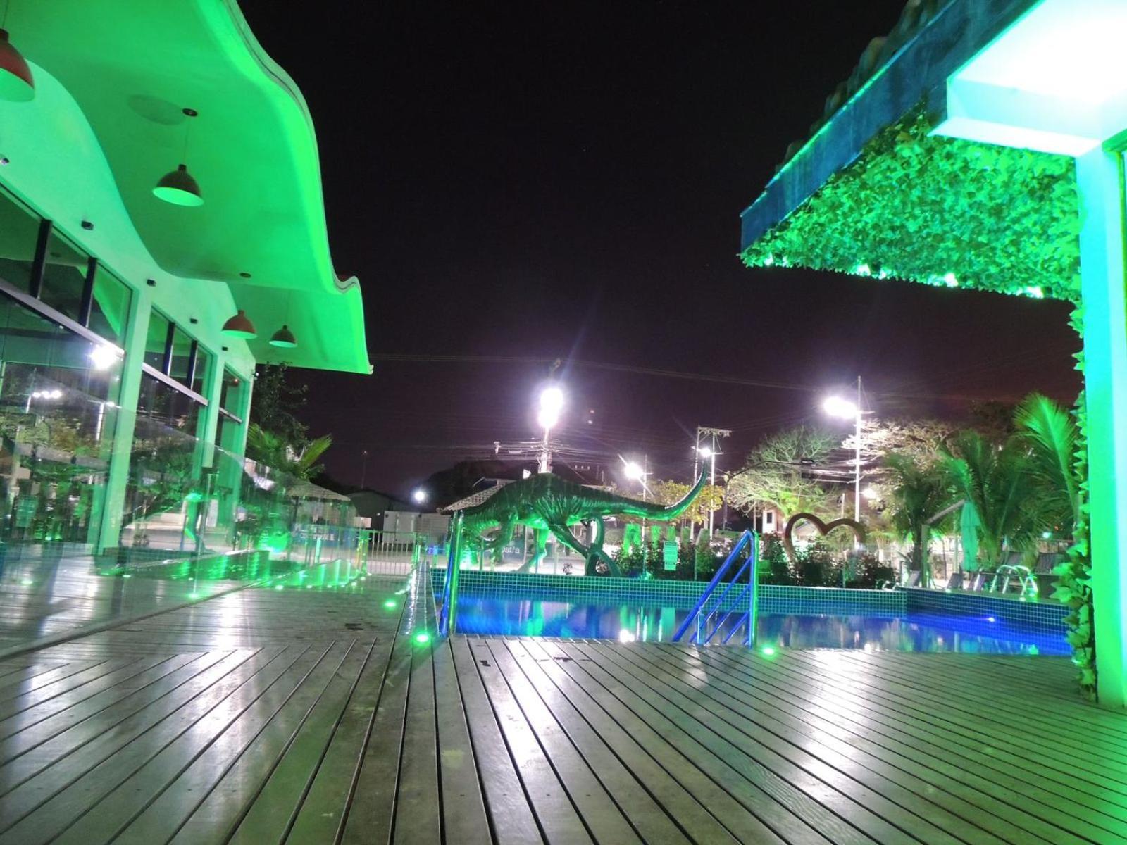 Hotel Recanto Dos Dinossauros Penha  Exteriör bild