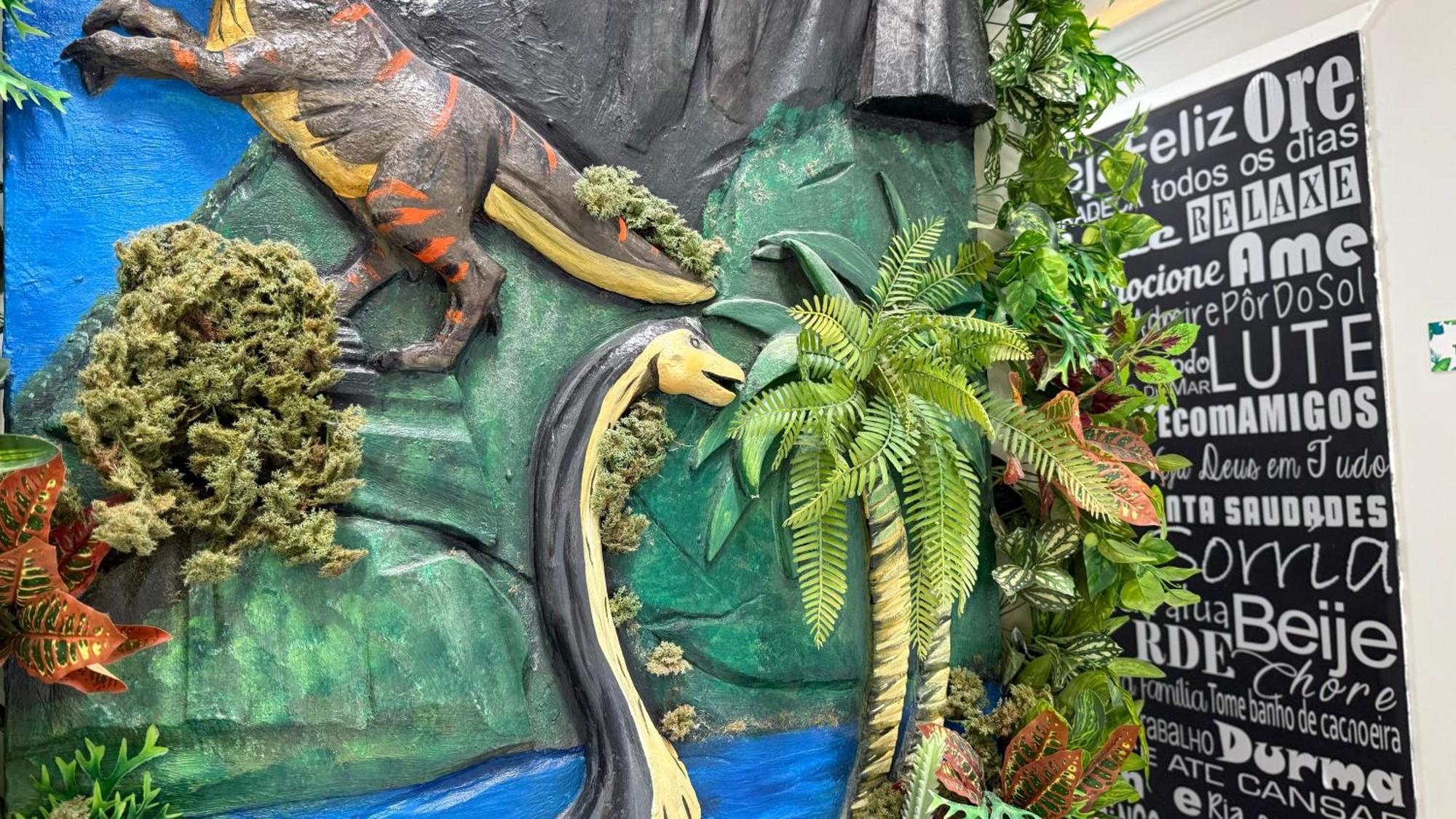 Hotel Recanto Dos Dinossauros Penha  Exteriör bild